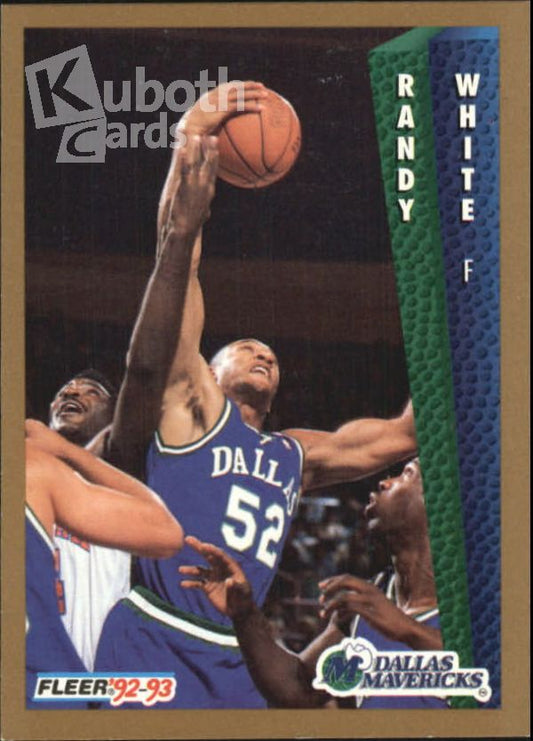 NBA 1992-93 Fleer - No 326 - Randy White