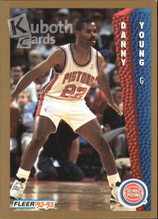 NBA 1992-93 Fleer - No 337 - Danny Young