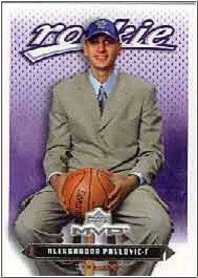 NBA 2003 / 04 Upper Deck MVP - No 219 - Aleksandar Pavlovic