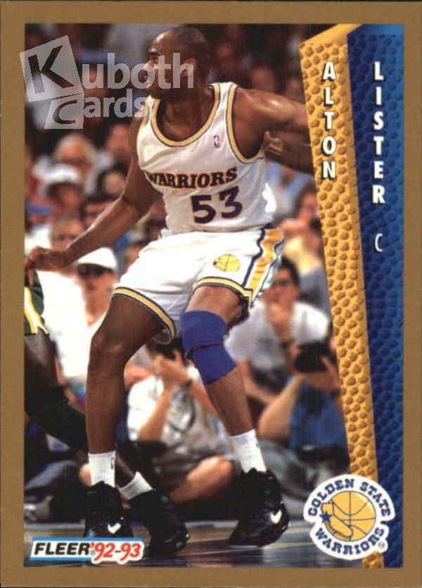 NBA 1992-93 Fleer - No. 342 - Alton Lister