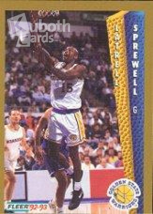 NBA 1992-93 Fleer - No. 343 - Latrell Sprewell