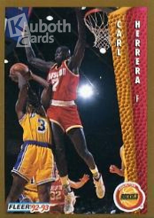 NBA 1992-93 Fleer - No. 346 - Carl Herrera