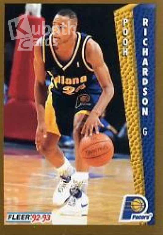 NBA 1992-93 Fleer - No. 352 - Pooh Richardson