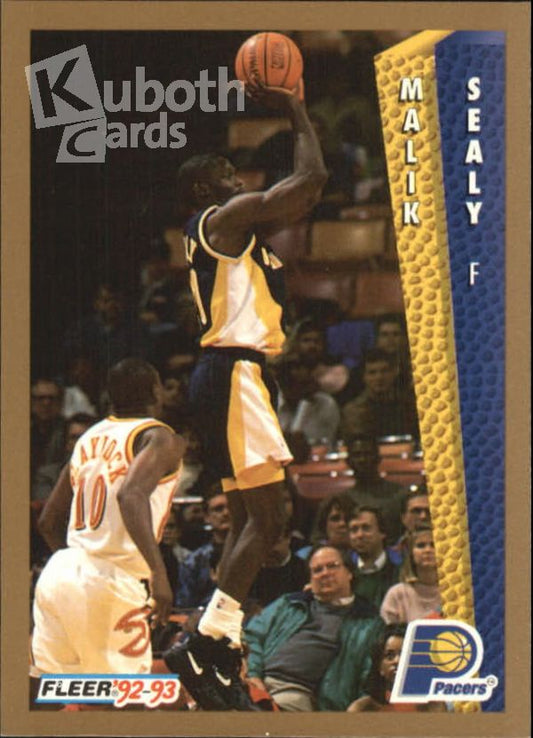 NBA 1992-93 Fleer - No. 353 - Malik Sealy