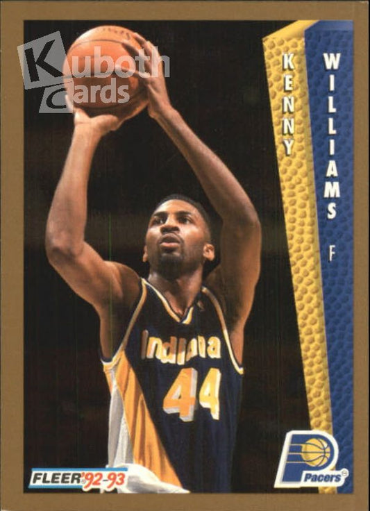 NBA 1992-93 Fleer - No. 354 - Kenny Williams