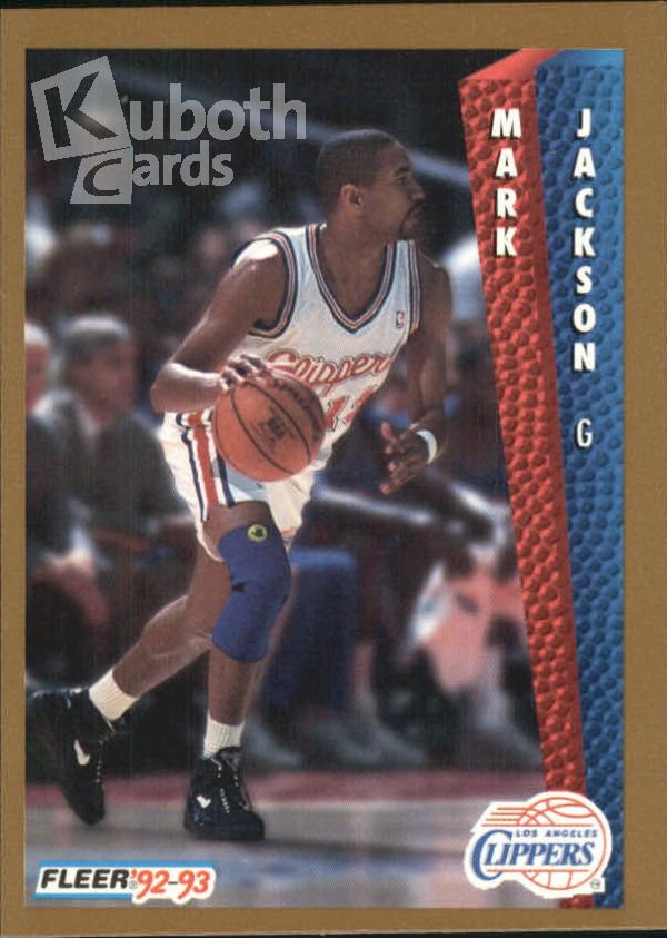 NBA 1992-93 Fleer - No. 356 - Mark Jackson