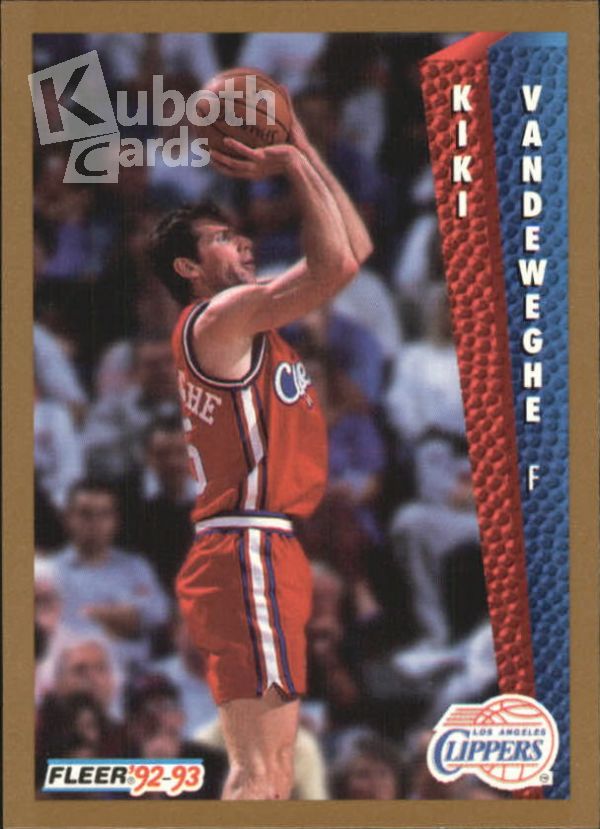 NBA 1992-93 Fleer - No. 359 - Kiki Vandeweghe