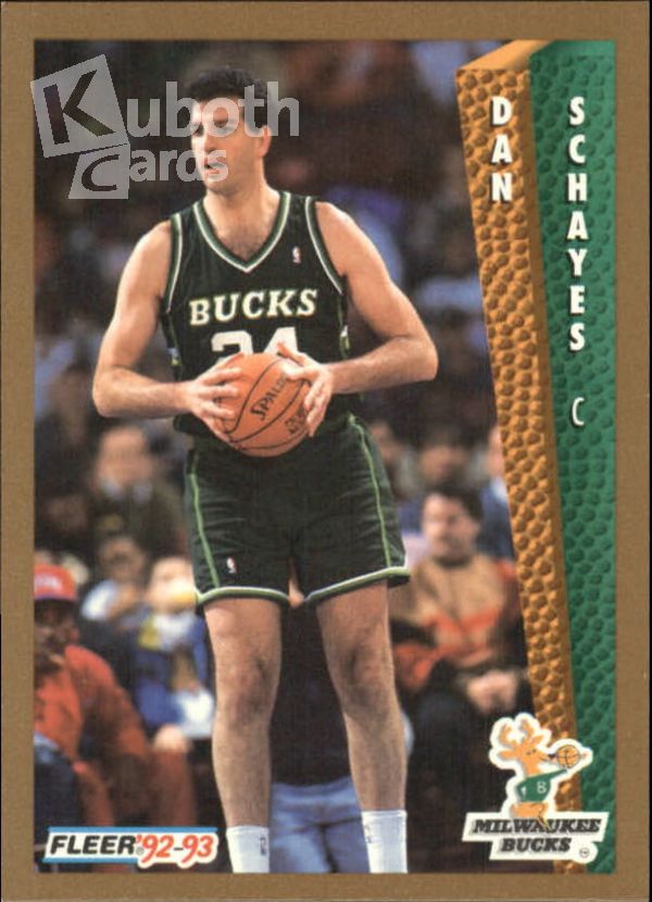 NBA 1992-93 Fleer - No 377 - Dan Schayes