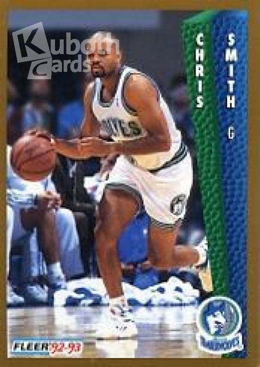 NBA 1992-93 Fleer - No. 383 - Chris Smith