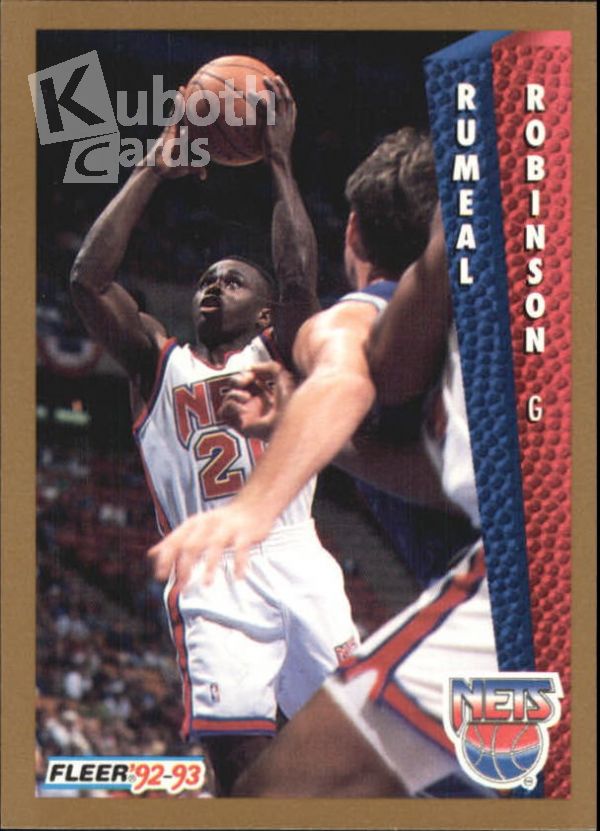 NBA 1992-93 Fleer - No. 390 - Rumeal Robinson