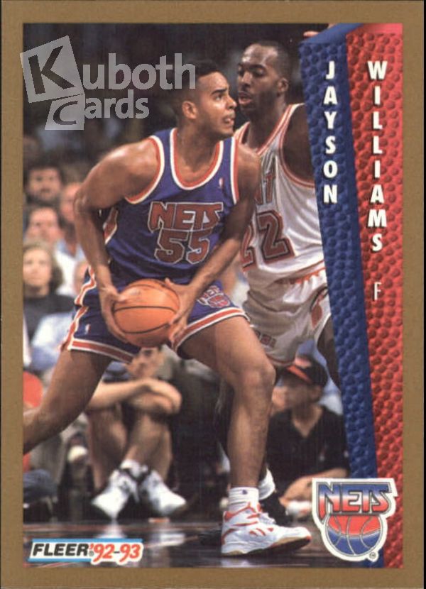 NBA 1992-93 Fleer - No. 391 - Jayson Williams