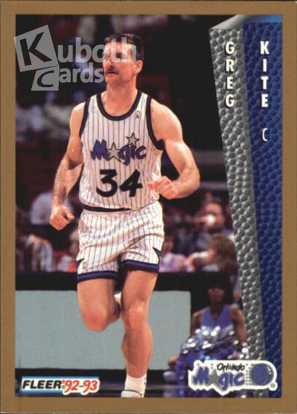 NBA 1992-93 Fleer - No. 400 - Greg Kite