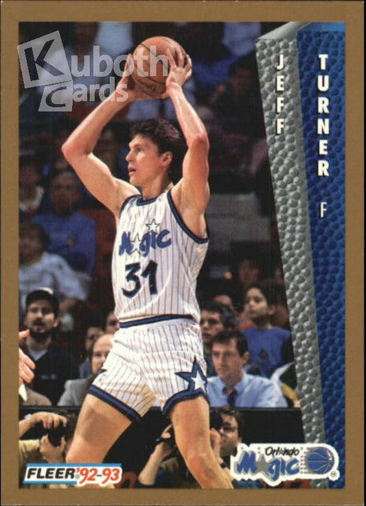 NBA 1992-93 Fleer - No. 403 - Jeff Turner