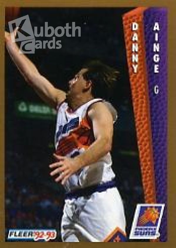 NBA 1992-93 Fleer - No. 410 - Danny Ainge