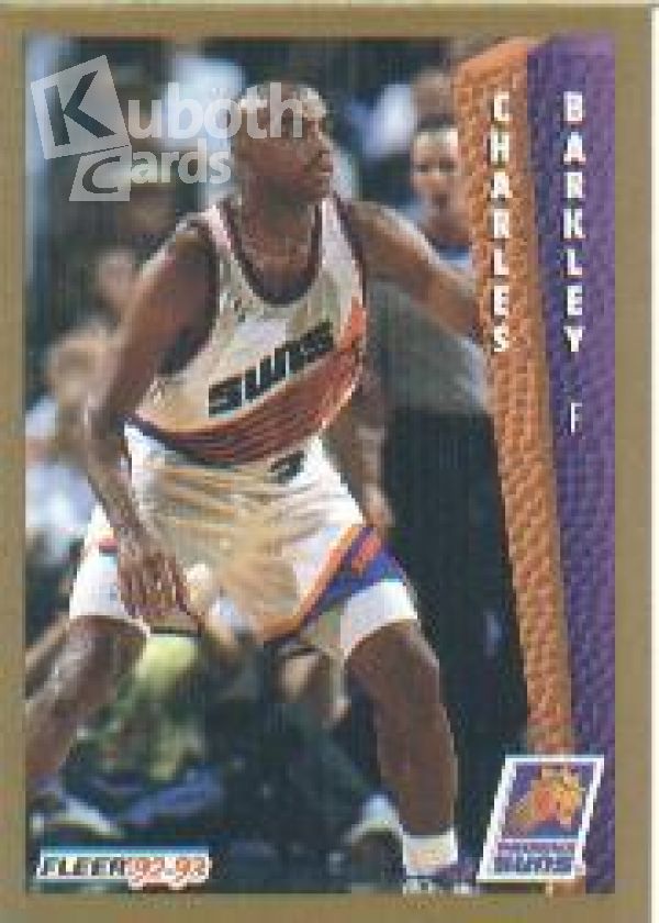 NBA 1992-93 Fleer - No. 411 - Charles Barkley