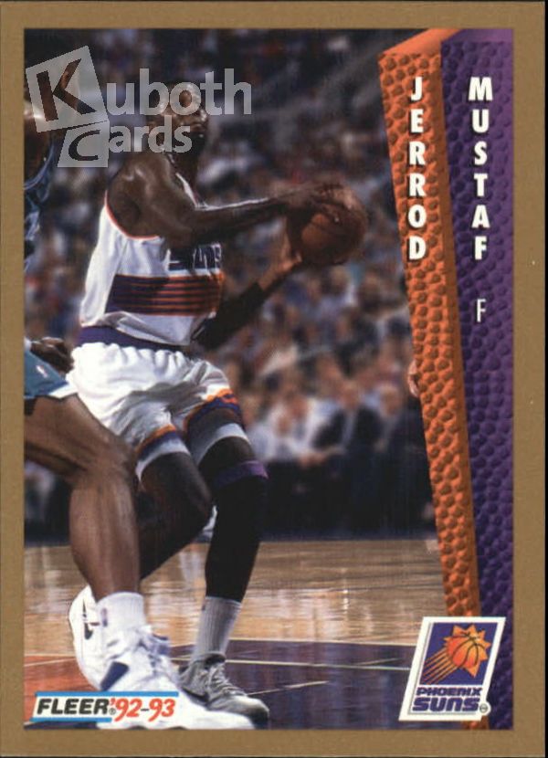 NBA 1992-93 Fleer - No. 414 - Jerrod Mustaf