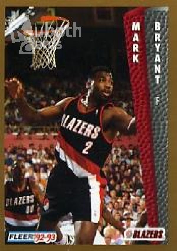 NBA 1992-93 Fleer - No. 415 - Mark Bryant