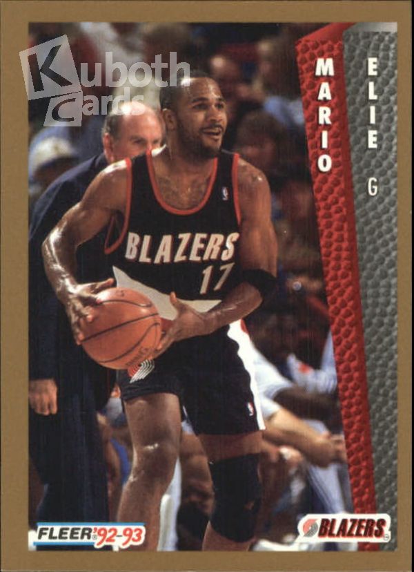 NBA 1992-93 Fleer - No 416 - Mario Elie