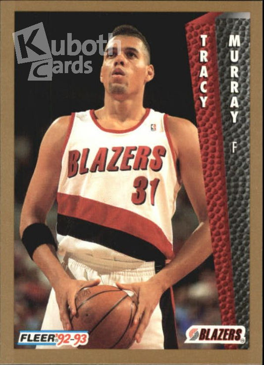 NBA 1992-93 Fleer - No. 418 - Tracy Murray