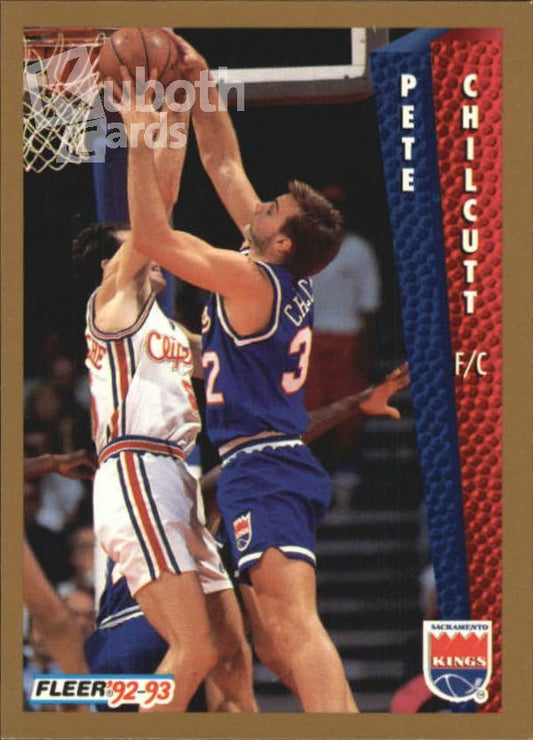 NBA 1992-93 Fleer - No 422 - Pete Chilcutt