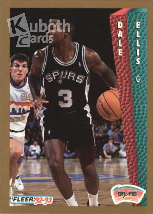 NBA 1992-93 Fleer - No. 427 - Dale Ellis