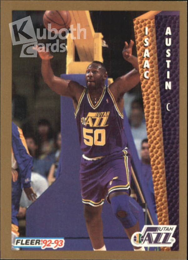 NBA 1992-93 Fleer - No. 432 - Isaac Austin