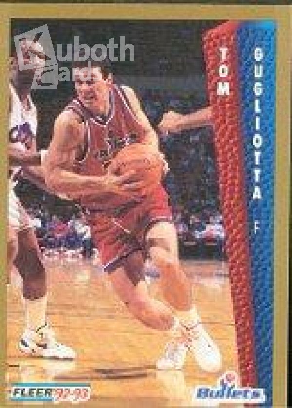 NBA 1992-93 Fleer - No. 437 - Tom Gugliotta