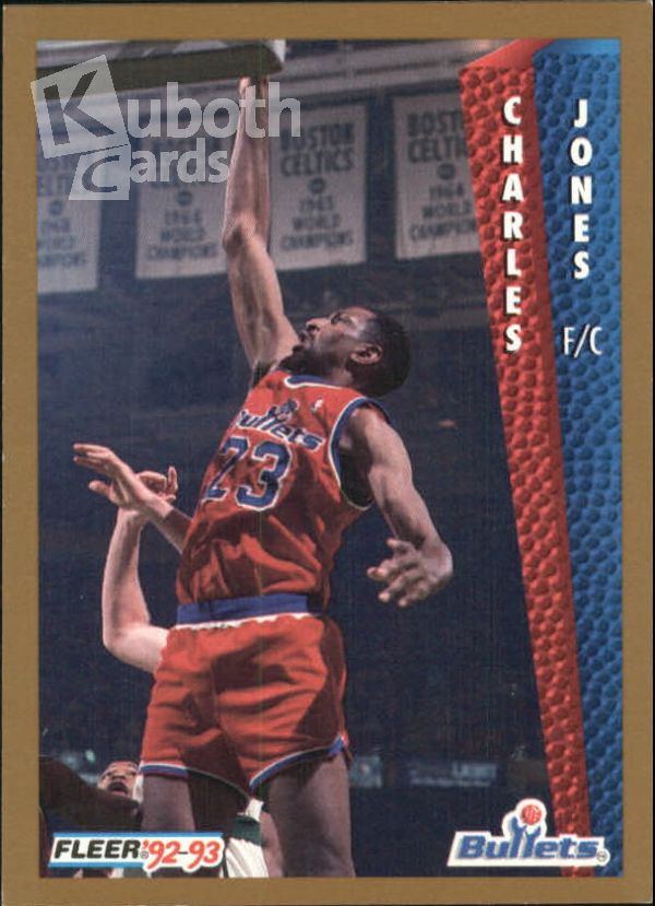 NBA 1992-93 Fleer - No. 439 - Charles Jones