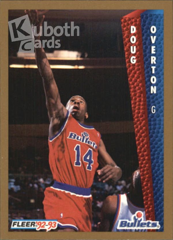 NBA 1992-93 Fleer - No. 441 - Doug Overton