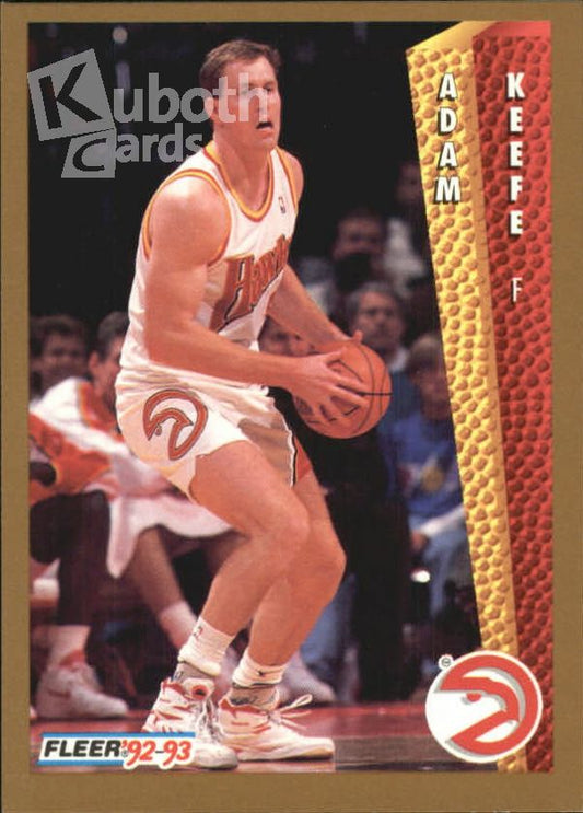 NBA 1992-93 Fleer - No. 302 - Adam Keefe