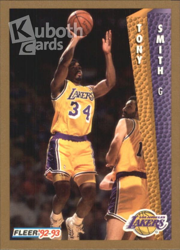 NBA 1992-93 Fleer - No. 365 - Tony Smith