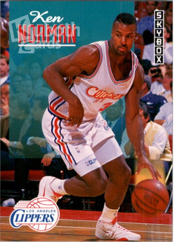 NBA 1992-93 SkyBox - No 104 - Ken Norman