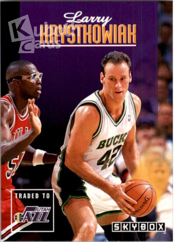 NBA 1992-93 SkyBox - No 136 - Larry Krystkowiak