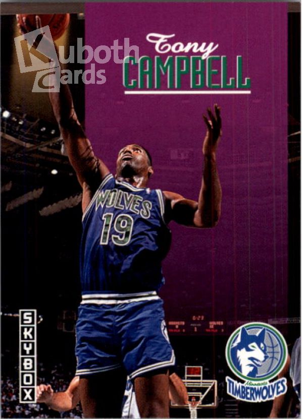 NBA 1992-93 SkyBox - No 143 - Tony Campbell