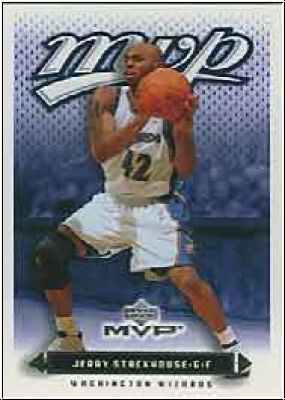 NBA 2003 / 04 Upper Deck MVP - No 191 - Jerry Stackhouse