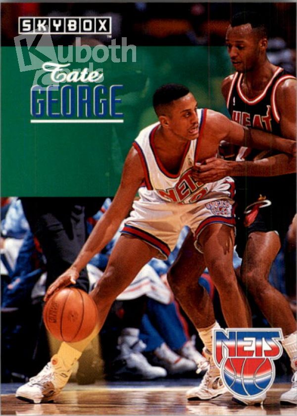 NBA 1992-93 SkyBox - No 156 - Tate George