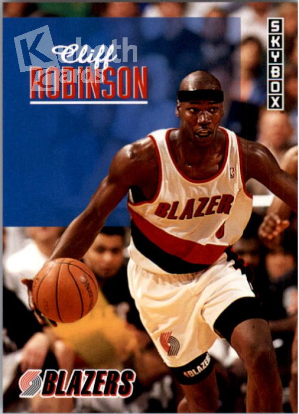 NBA 1992-93 SkyBox - No 206 - Cliff Robinson