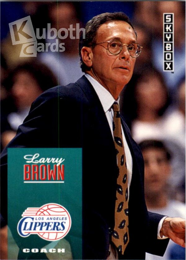 NBA 1992-93 SkyBox - No 266 - Larry Brown