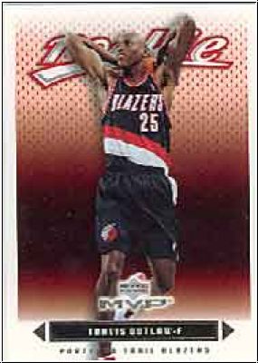 NBA 2003/04 Upper Deck MVP - No. 223 - Travis Outlaw