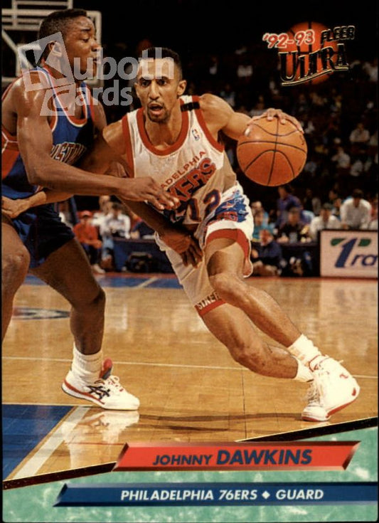 NBA 1992-93 Ultra - No. 137 - Johnny Dawkins