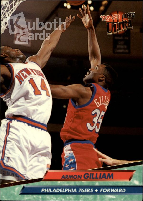 NBA 1992-93 Ultra - No. 138 - Armon Gilliam