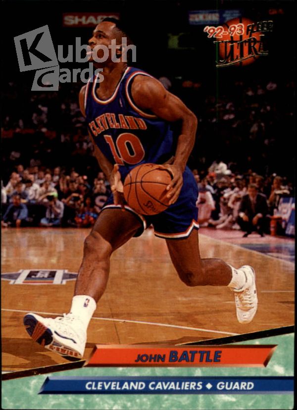 NBA 1992-93 Ultra - No 323 - John Battle