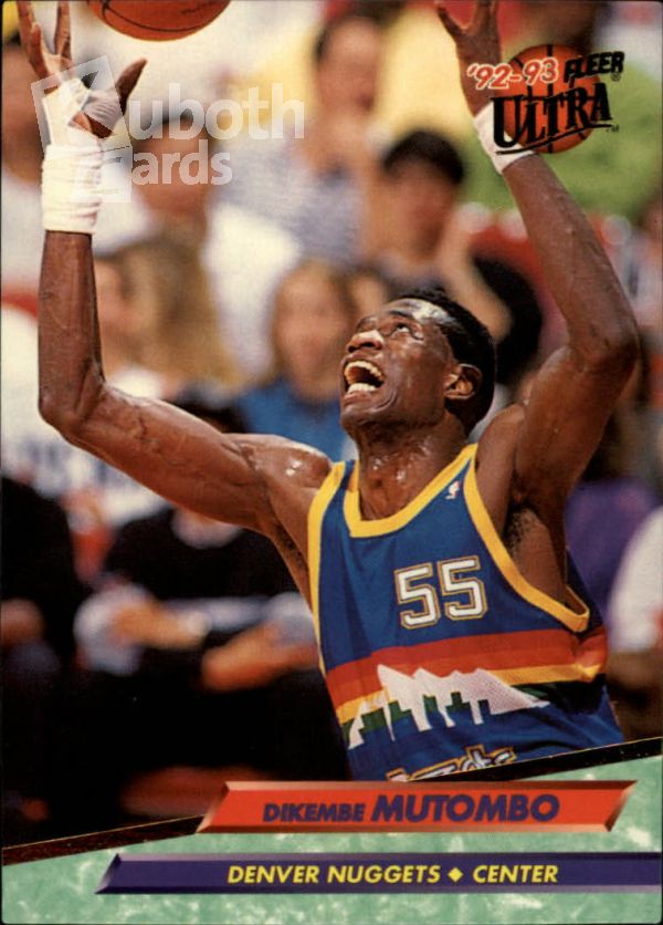 NBA 1992-93 Ultra - No 53 - Dikembe Mutombo