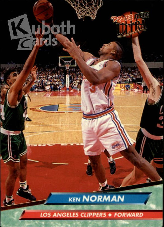 NBA 1992-93 Ultra - No 86 - Ken Norman