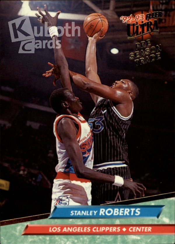 NBA 1992-93 Ultra - No 87 - Stanley Roberts