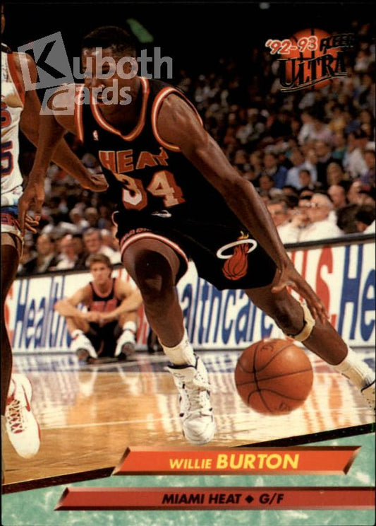 NBA 1992-93 Ultra - No 97 - Willie Burton