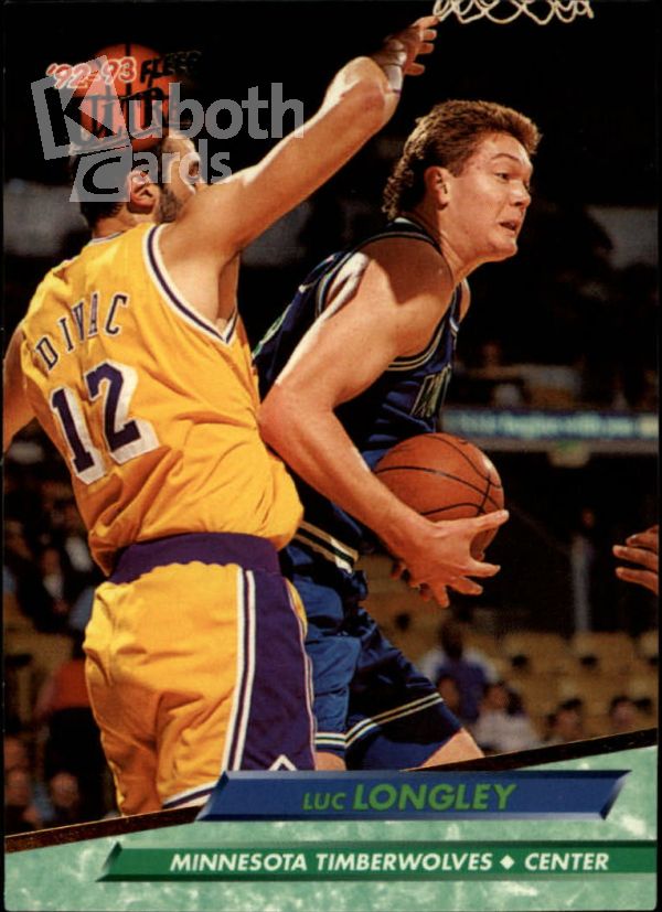 NBA 1992-93 Ultra - No 111 - Luc Longley