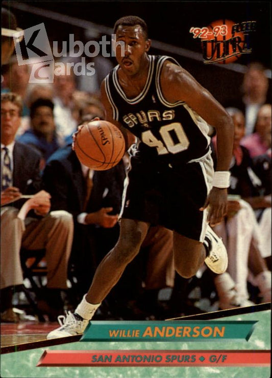 NBA 1992-93 Ultra - No 162 - Willie Anderson