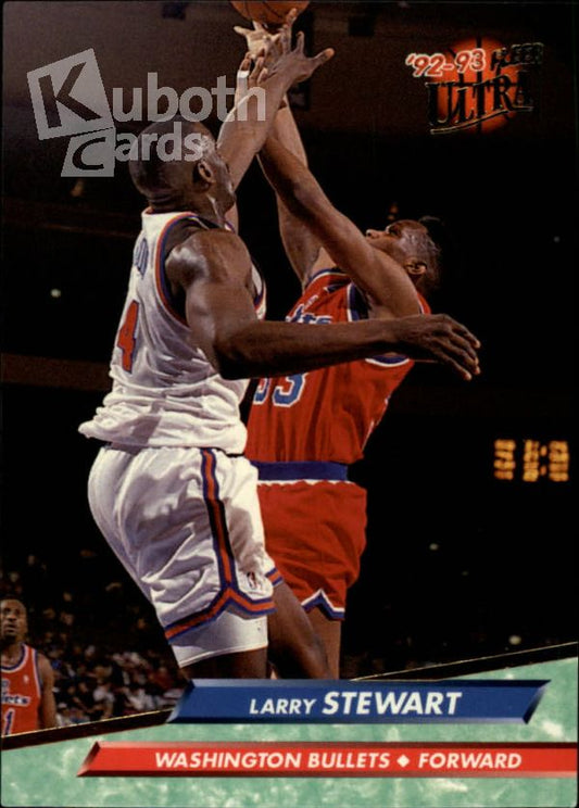 NBA 1992-93 Ultra - No. 191 - Larry Stewart