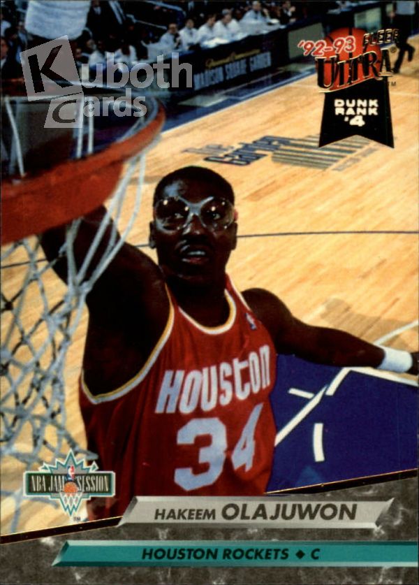 NBA 1992-93 Ultra - No 204 - Hakeem Olajuwon